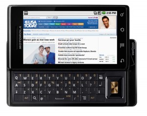 O2 Motorola Milestone
